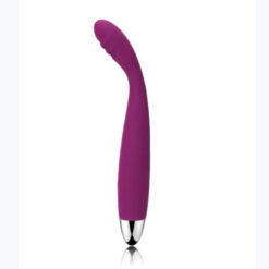 Svakom Cici flexible head vibrator in violet with contoured silicone tip