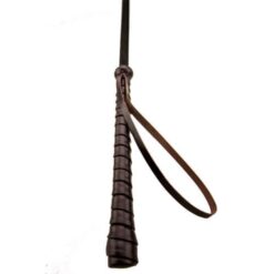 BOUND Nubuck Leather Heart-Shaped Crop - Image 5