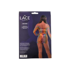 Lace by LJ Rainbow Crop Top and Skirt Set - Image 7