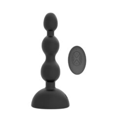 Toosh remote controlled vibrating anal beads in smooth body-safe silicone with wireless remote